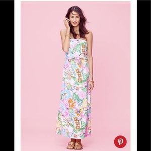 Lily Pulitzer for Target Maxi Dress Nosey Posey